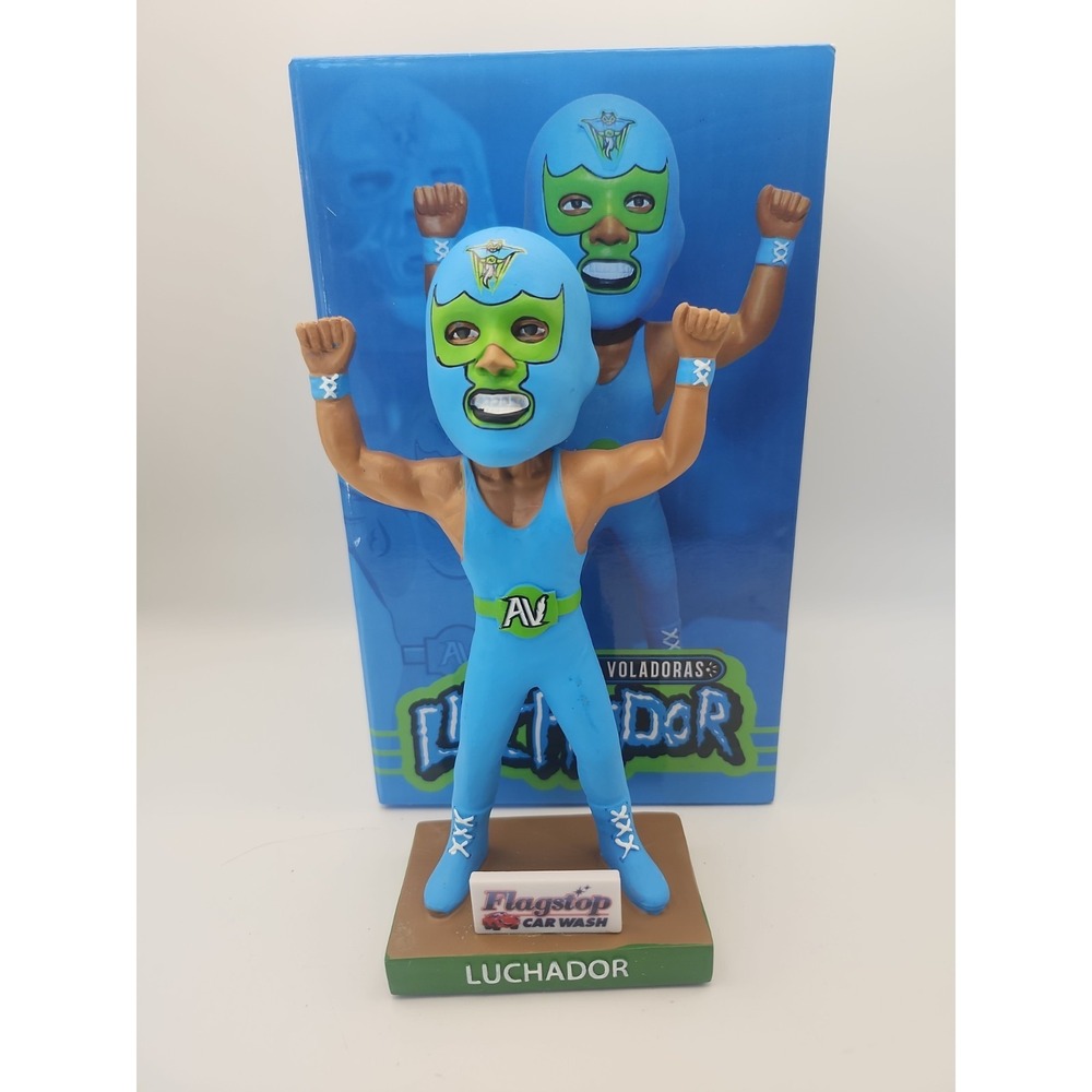 Ardillas Luchador Richmond Flying Squirrels Wrestler Bobblehead SGA 8/9/24